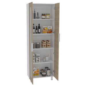 Mueble Alacena Fendi RTA Blanco + Rovere