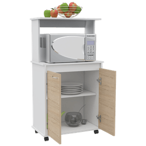 Mueble cocina Kitchen 36 RTA Blanco + Rovere