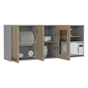 Modulo Superior 150 Kitchen Hasselt RTA Gris Rovere