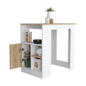 Isla de Cocina Stirling RTA Blanco Macadamia