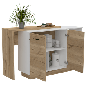 Isla de cocina Sicilia 90X150 RTA Duna Blanco