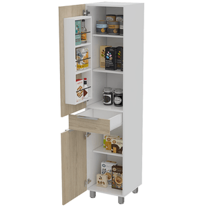Alacena Melia 180  Blanco Rovere