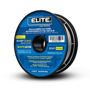 Soldadura Elite 0.30 FLUX CORED Autoprotegido E71T-GS / RAFC208 Rollo 1kl