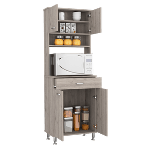Mueble Alacena Della 60X169X35 RTA Ceniza ZF