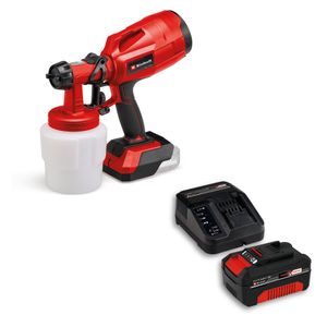 Pistola Para Pintar Inalámbrica 18V 800 Ml Incluye 1 Batería 4.0 Ah Y Cargador Einhell TC-SY 18/60 Li KIT
