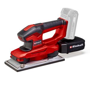 Lijadora Orbital 1/4" Inalámbrica 18V Incluye 1 Batería 2.5 Ah Y Cargador Einhell TE-OS 18/230 Li KIT