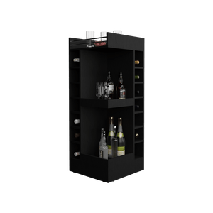 Bar Bajo Esquinero Lyman 111X46X46 RTA Wengue