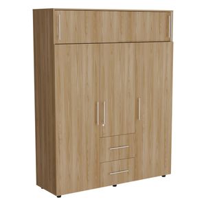 Closet Bigaf 204X160X50 RTA Fresno Eu Blanco