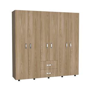 Closet Barilo 200X200X50 RTA Fresno Eu Wengue