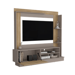 Centro de entretenimiento Doha TV 60''  Homecollection Taupe Fresno Eu