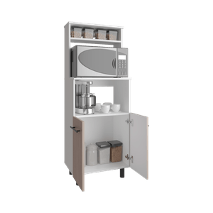 Mueble microodas 140X54X34 Brisa RTA Blanco Bardolino
