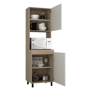 Alacena Kitchen 60 Gante 198X60 RTA Rovere Niebla