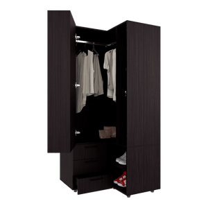 Closet Esquinero Toulouse 180X85X85 RTA Wengue ZF