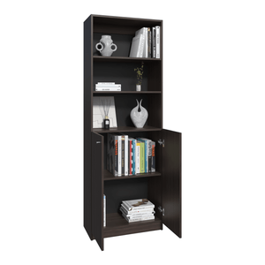 Estante Home E4 2P 180x62x31 RTA Nogal Europeo ZF