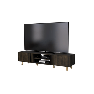 Rack para TV 75" Shawnee 50x200x50 RTA Nogal Eu