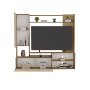 Rack TV Nolic 167x178x35 RTA Fresno Europeo + Capri