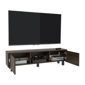 Repisa de Tv Glen Multifuncional 26X125X29 RTA Nogal Europeo