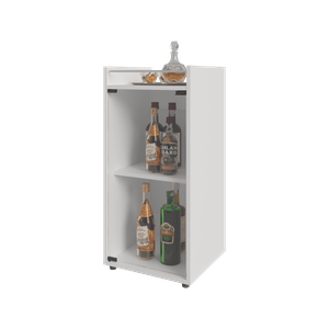 Mueble Minibar Theba 81X38X37 RTA Blanco Mqz ZF