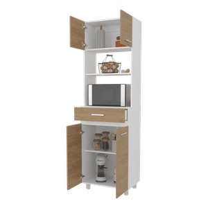 Modulo Microondas Sicilia 201X62X40 RTA Fresno Europeo + Blanco ZF