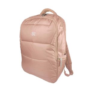 Mochila Klip Xtreme para notebook Nylon 1200D dos compartimientos rosa