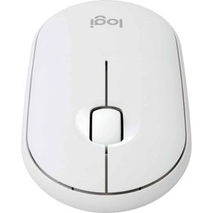 Mouse inalámbrico pebble M350s Logitech USB blanco