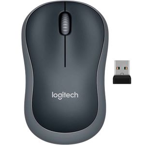 Mouse inalámbrico M185 Logitech color negro