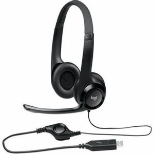 Diadema Headset H390  Logitech USB Negra