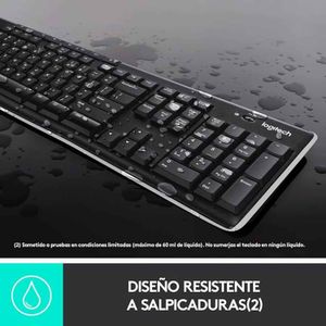 Teclado inalámbrico K270 Logitech Plug and Play