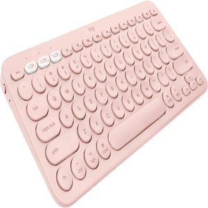 Teclado portátil K380 Logitech Bluetooth color rosa