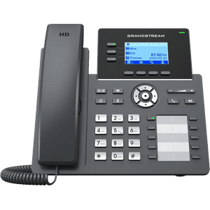 Teléfono GRP2604P Grandstream 3 Líneas PoE integrado