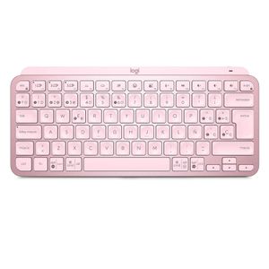 Teclado multidispositivo MX KEYS MINI Logitech Bluetooth rosa