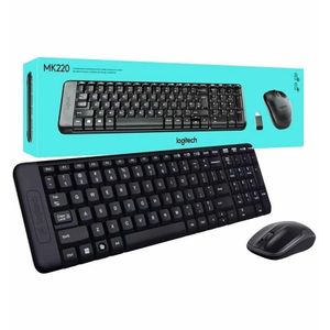 Combo Teclado + Mouse MK220 Logitech inalámbrico