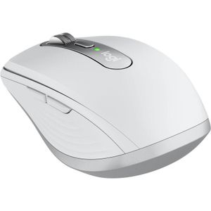 Mouse inalámbrico MX Anywhere 3S Logitech Bluetooth gris palido