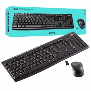 Combo Teclado + Mouse MK270 Logitech inalámbrico