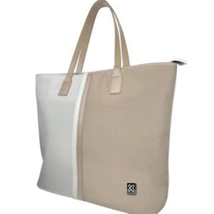 Bolso para portátil Klip Xtreme Poliéster 1200D beish con blanco