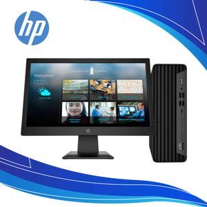 Computador de escritorio corporativo PC HP Pro SFF ENTRY 400 G9 + HP P19B 18.5 pantalla HD