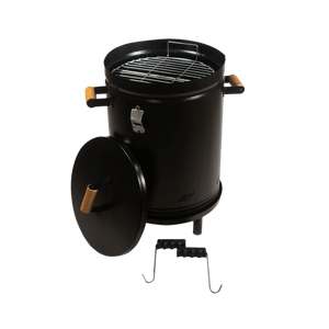 Barril Asador Ahumador Lamina de Hierro 10 libras calibre 18 (Para 12 personas)