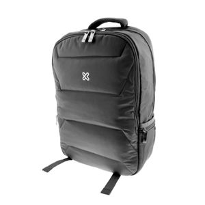 Mochila Klip Xtreme para notebook Nylon 1200D dos compartimientos gris