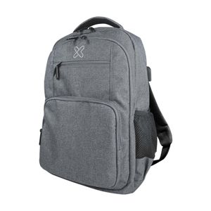 Mochila Klip Xtreme para notebook KNB-577GR Polyester gris