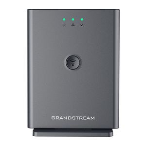 Estación Base DECT VoIP Inalámbrica DP752 Grandstream Alcance 400m externo y 50m interno