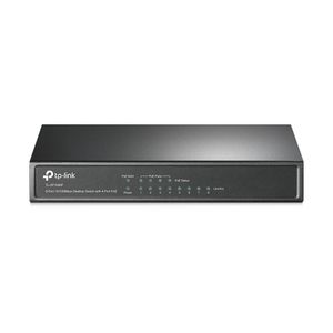 Switch NO administrable 4 Puertos POE | 8 Puertos 10/100 TL-SF1008P Tp link