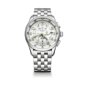 Reloj Victorinox Airboss Mech Chrono Plata 241621