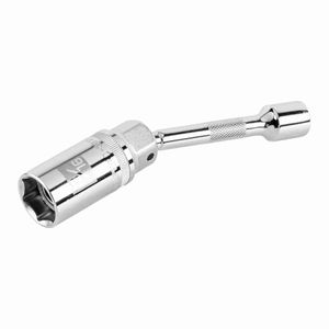 Dado p/bujías cuadro 3/8" articulado 13/16" extensión 6"Truper