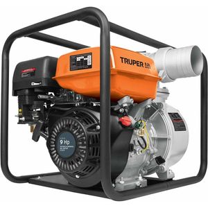 Truper MOTB-4, Motobomba autocebante 4" x 4" a gasolina 9 HP