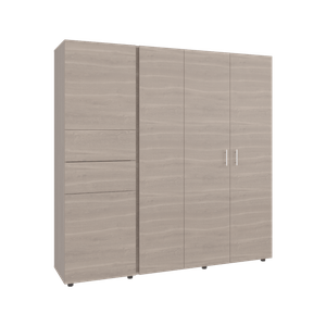 Closet Antalya 200X200X52 RTA Bardolino Blanco