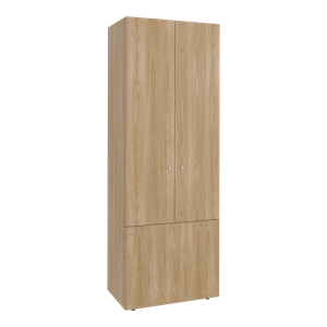 Closet 3 Puertas Tuhogar 170X60X40 Fresno Blanco