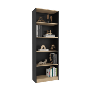 Estante Home E3 5 Espacios 180X628X29 RTA Wengue Fresno