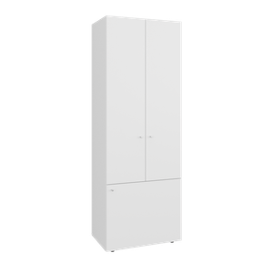 Closet 3 Puertas Tuhogar 170X60X40 Blanco