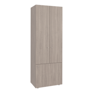 Closet 3 Puertas Tuhogar 170X60X40 Bardolino Blanco