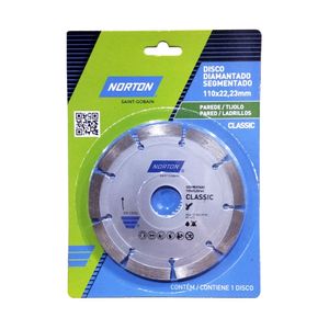 Disco Diamantado -Norton Classic- 4 1/2Segmentado(10)
